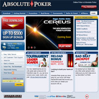 Absolute Poker Provide Regular Reload Bonus Codes for there players and a Monthly Blackjack Reload Code